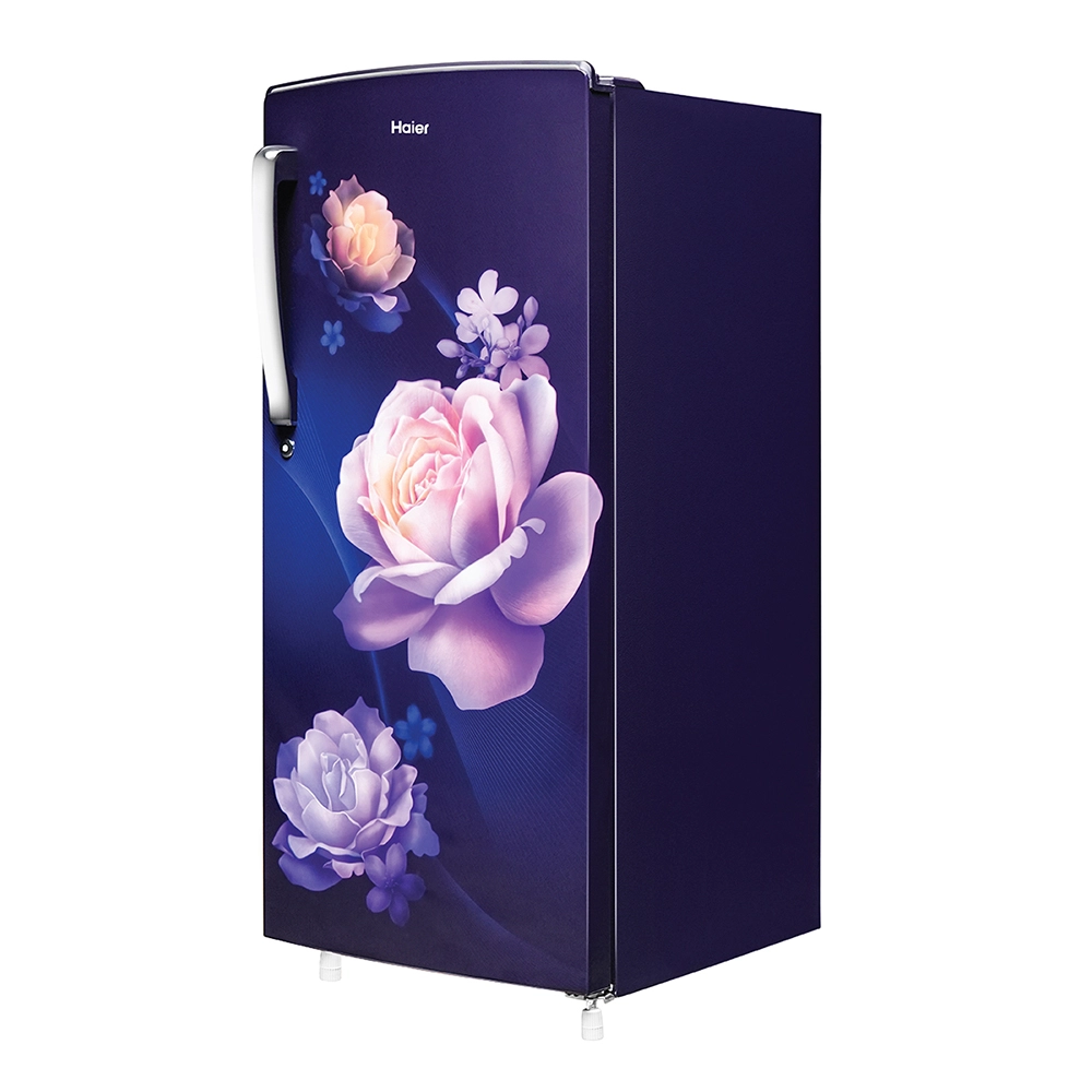 Haier 185L 2 Star Direct Cool Single Door Refrigerator with Toughened Glass Shelf - HRD-2062CMN-N